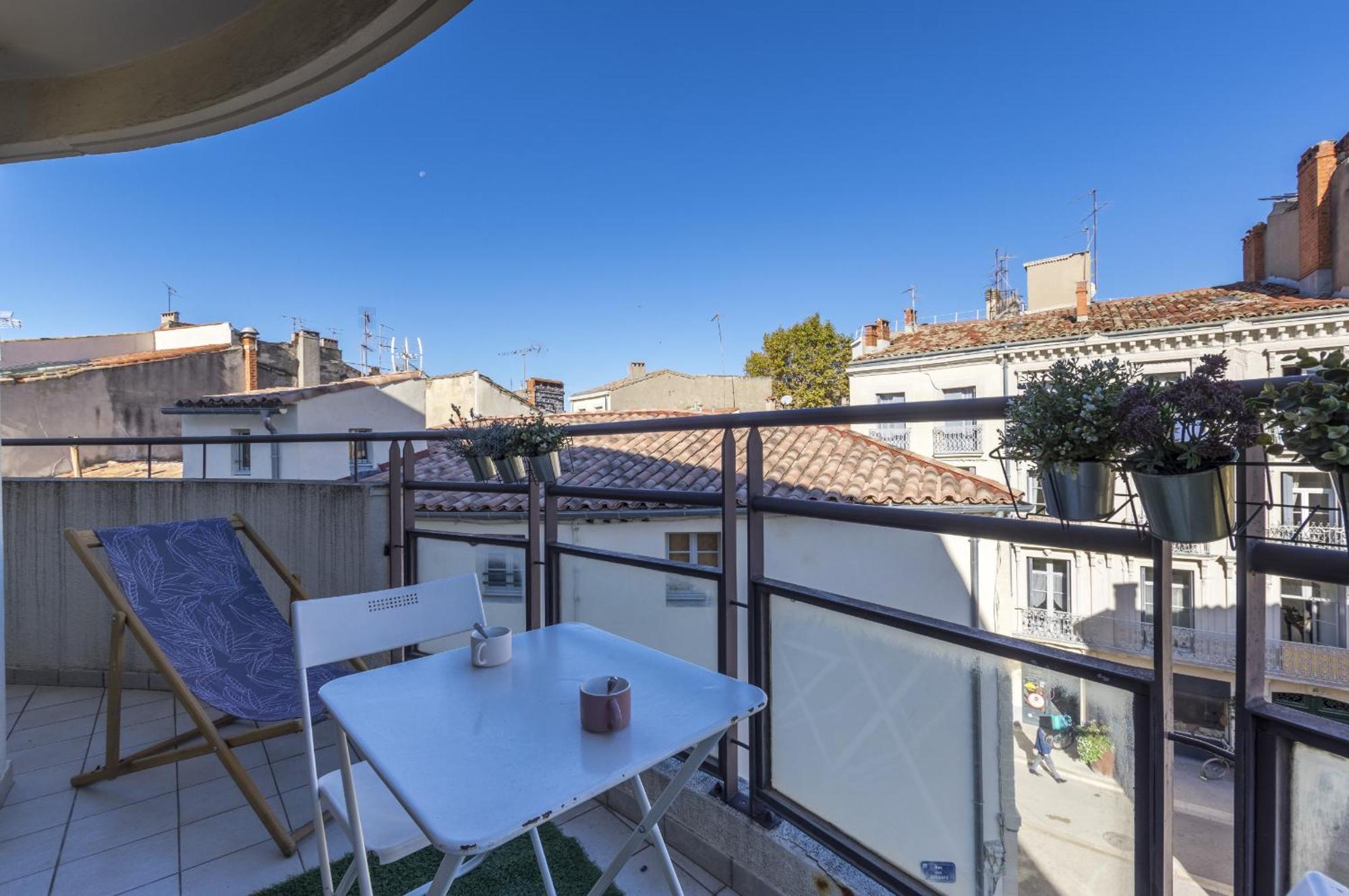 Terrasse En Ville - Premiere Conciergerie Montpellier Buitenkant foto